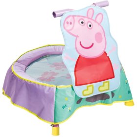 Trampoline pour enfants avec poignée - Peppa Pig
