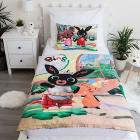 Literie enfant Bing 100 x 135 cm + 40 x 60 cm, Sweet Home, Bing