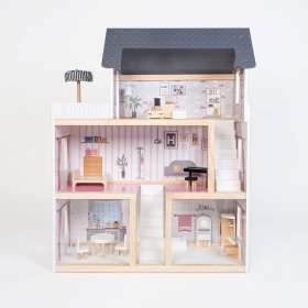 Maison en bois pour poupées Amélie