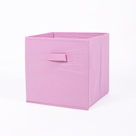 Coffret de Rangement Jouets Enfant - Rose Poudré