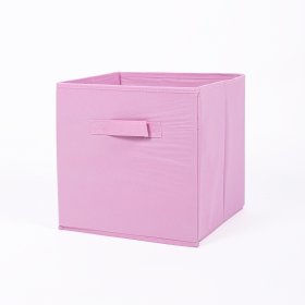 Coffret de Rangement Jouets Enfant - Rose Poudré