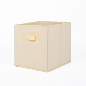 Boîte de Rangement pour Jouets pour Enfants - Jaune Pastel, FUJIAN GODEA