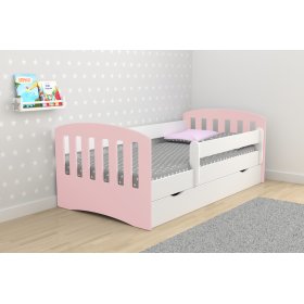 Lit pour enfant Classic - rose poudré