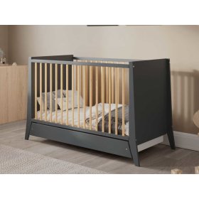 Lit bébé Cosmo 120x60 - anthracite, Pietrus