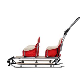 Luge pour jumeaux Duo Sport - couleur siège rouge, Mikrus