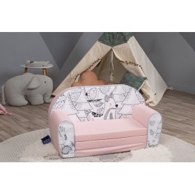 Yolola canape Enfant,canapé lit Enfant,Fauteuil Enfant,Banquette Enfant,  B5I3