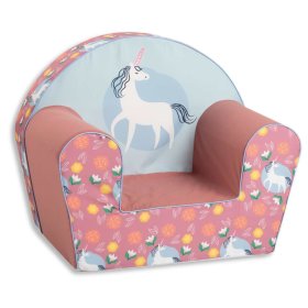 Chaise enfant Licorne - rose, Ourbaby®