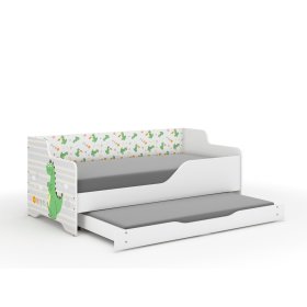 Lit banquette enfant LILU 160 x 80 cm - Dino, Wooden Toys