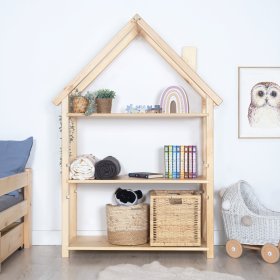 Rangement ouvert FRANK - naturel, Litdrew