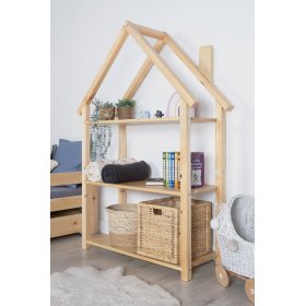 Rangement ouvert FRANK - naturel, Litdrew