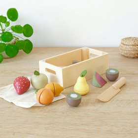 Fruiti - Fruits en bois - tranchés, Ourbaby