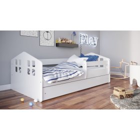 Lit pour enfant Bibi - blanc, All Meble