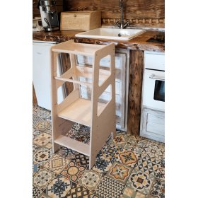 Tour d'apprentissage Montessori Hugo MINI 75 - naturel, Ourbaby