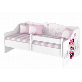 Lit enfant avec dossier - Minnie Mouse à Paris, BabyBoo, Minnie Mouse