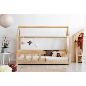 Lit enfant avec barrière Mila Classic, ADEKO