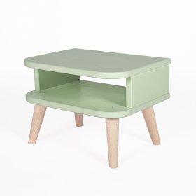 Table de chevet NELL - vert pastel, Ourbaby