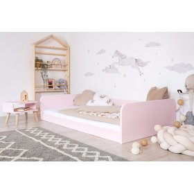 Lit de culture Nell 2in1 - rose poudré, Ourbaby