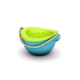 Seau avec passoire Turquoise, Ourbaby