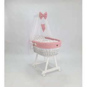 Lit en osier avec équipement pour bébé - Lapin, Ourbaby®