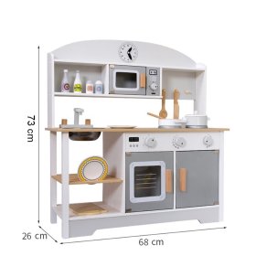 Cuisine en bois Lucy avec accessoires