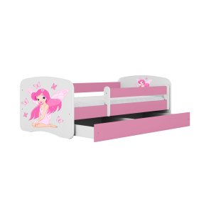 Lit pour enfant avec barrière Ourbaby - Fée Leonka