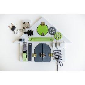 Tableau d'activités - Maison - vert, ABAM