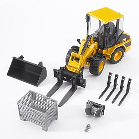 Accessoires Bruder - fourche, treuil et palette, Bruder