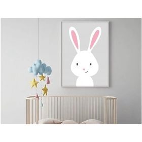 Affiche - Lapin Boho, PASTELOWE LOVE®