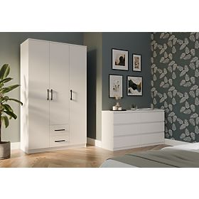 Armoire Romana 120 BLANC Sans Miroir