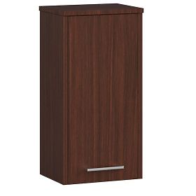 ARMOIRE SUSPENDUE SALLE DE BAIN FIN W30 1D WENGE