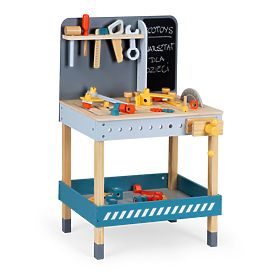 Atelier en bois avec outils - 47 pcs ECOTOYS, EcoToys