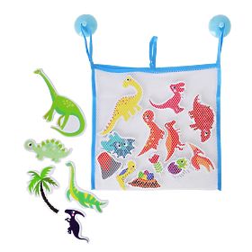 Autocollants de bain dinosaures