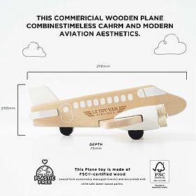 Avion en bois Le Toy Van