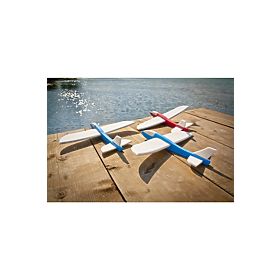 Avion lanceur FLY-POP - jaune