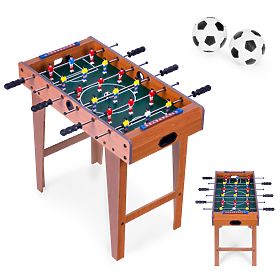 Baby-foot en bois 69x35,5 cm jeu de table ECOTOYS