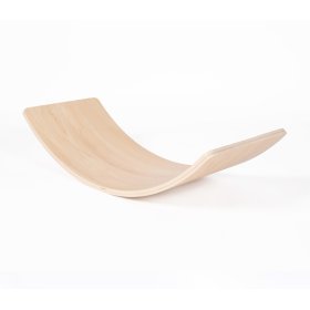 Planche d'équilibre en bois - naturel