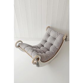 Balançoire en bois Montessori S - blanche