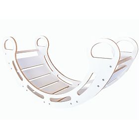 Balançoire Montessori - couleur blanche, Ourbaby®