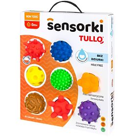 Ballons sensoriels Tullo - 8 ballons sans trous