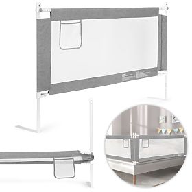 Barrière de protection pour lit 150 cm protection pour enfants ECOTOYS