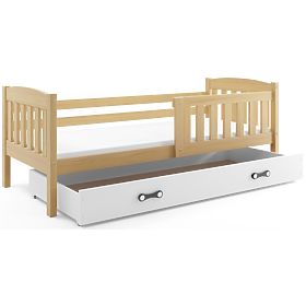 Lit enfant Exclusive, détails en graphite naturel