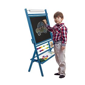 Tableau magnétique pour enfants bleu