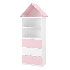 Bibliothèque Cabane Sofie - rose