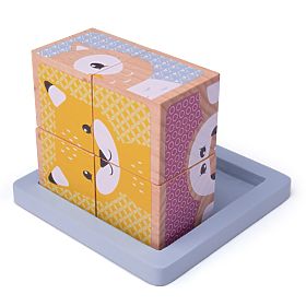 Bigjigs Baby Blocs en bois Woodland