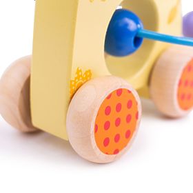 Bigjigs Labyrinthe bébé girafe sur roues
