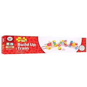 Bigjigs Baby Train en bois à empiler, Bigjigs Toys