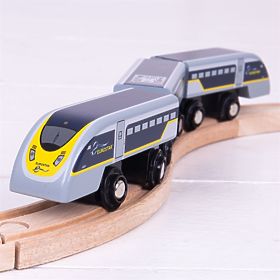 Bigjigs Rail Express Eurostar E320 + 3 voies