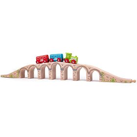 Bigjigs Rail Pont ferroviaire long