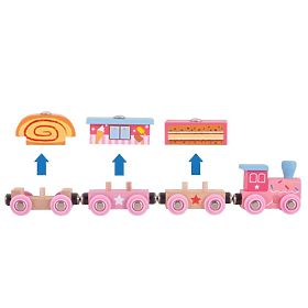 Bigjigs Rail Sweet express + 3 rails