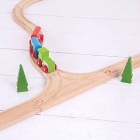 Bigjigs Rail T interrupteur 2 pièces